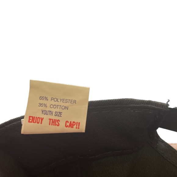 🎄 SALE CAT Caterpillar Racing Hat Adjustable Snapback Red Black Y2K - Picture 7 of 7